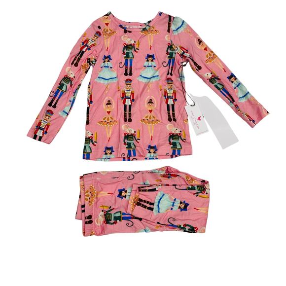 NWT Pink Chicken 18/24M Nutcracker Pajamas - Picture 1 of 3